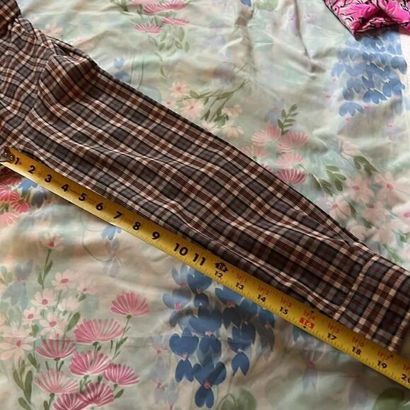 Vintage Levi’s Button Down Plaid Western Shirt Tapered Fit - Small - Picture 3 of 13